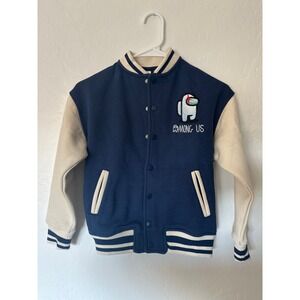 Zara size 7- 8 varsity jacket among us